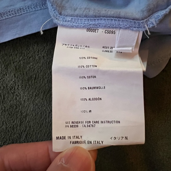 Prada cotton t-shirt size L - Picture 4 of 7